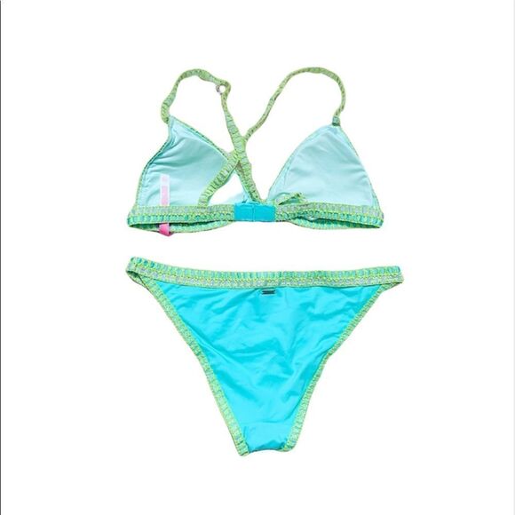 ✨ Victorias Secret Crochet-Trim Triangle Bikini✨ - Picture 4 of 6